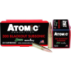 Atomic Rifle Subsonic 300 Blackout 220 gr Hollow Point Boat-Tail  HPBT  50 Bx  10 Cs