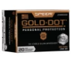 Speer Ammo Gold Dot Personal Protection  357 MAG 158 GR Hollow Point 20 Bx  10 Cs