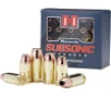 Hornady Subsonic Handgun Ammo 9mm 147 gr  XTP 25 rd 