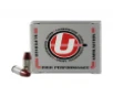 Underwood Flat Nose 9mm P Ammo 20 Round Box
