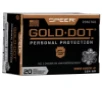 Speer Gold Dot 9MM P 124GR HP 50rd box