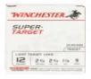 Winchester Ammo Super Target 12 Gauge 2 75  1 1 8 oz 9 Shot 25 Bx  10 Cs
