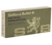 Sellier   Bellot 300BlackB Rifle  300 Black 147 GR Full Metal Jacket 20 Bx 