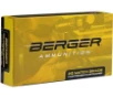Berger Hybrid Target Rifle Ammo  300 Norma Mag  245 Grain  Jacketed Hollow Point  20 Rounds