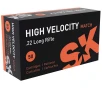 SK High Velocity Match  22 LR