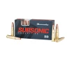 Hornady Subsonic  300 Blk 190 Grain SUB-X Rifle Ammunition