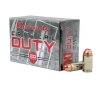 Hornady Critical DUTY Tactical  40 Smith  Wesson 175 Grain Handgun Ammo