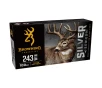 Browning Silver Series  243 Win 100 Grain Plated Soft Point Centerfire Rifle Ammo