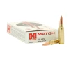 Hornady Match  308 Win 168 Grain Centerfire Rifle Ammo
