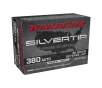 Winchester Silvertip HP  380 Automatic Colt Pistol 85 Grain Handgun Ammo