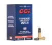 CCI Standard Velocity  22 LR 40 Grain Lead Round Nose Rimfire Ammo - 50 Rounds