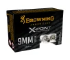 Browning X-Point Defense 9mm Luger 147 Grain Handgun Ammo