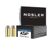 Nosler Match Grade JHP  45 ACP 230 Grain 850 Velocity Handgun Ammo