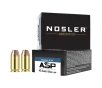 Nosler Match Grade JHP  45 ACP 185 Grain 980 Velocity Handgun Ammo
