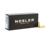 Nosler Match Grade JHP 9mm Luger 115 Grain Handgun Ammo
