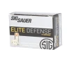 SIG SAUER Elite Performance JHP 9mm Luger 115 Grain V-Crown Handgun Ammo - 20 Rounds