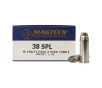 Magtech Sport Shooting  38 Special 125 Grain Semi-Jacketed Soft Point Handgun Ammo