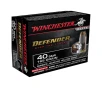 Winchester PDX1  40 S ampW 165 Grain Jacketed Hollow Point Centerfire Bonded Handgun Ammo