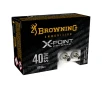 Browning X-Point Defense  40 S ampW 180 Grain Handgun Ammo
