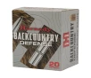 Hornady Backcountry Defense 10mm Auto 200 Grain DGH Handgun Ammo