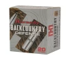 Hornady Backcountry Defense  460 S ampW Mag 300 Grain DGH Handgun Ammo