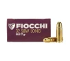 Fiocchi Shooting Dynamics  32 S ampW Long 97 Grain Full Metal Jacket Handgun Ammo