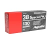 Aguila  38 Special 130 Grain FMJ Handgun Ammo
