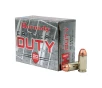 Hornady Critical DUTY Tactical  40 Smith  Wesson 175 Grain Handgun Ammo
