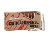 Hornady Critical Defense  308 Win 155 Grain FTX Rifle Ammo