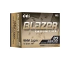 CCI Blazer Brass 9mm 115 Grain JHP Handgun Ammo