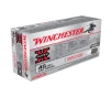Winchester Super-X Cowboy Action  45 Long Colt 250 Grain Lead Flat Nose Centerfire Handgun Ammo