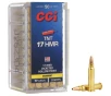 TNT  17 HMR  17 Grain  Jacketed Hollow Point  2550 fps