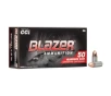 Blazer Aluminum  9mm Luger  115 Grain  Full Metal Jacket  1145 fps