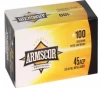Armscor 50443 45 ACP 230 GR  Brass Cased  Boxer Primed  Reloadable  FMJ - Value Pack - 100 Round Box
