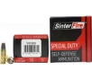 SinterFire Inc SF9100SD Special Duty  SD  9mm Luger 100 gr Lead Free Frangible Hollow Point - 20rd Box