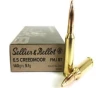Sellier   Bellot SB65A 6 5 Creedmoor 140 GR Full Metal Jacket Boat Tail - 20rd Box