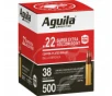 Aguila 1B221118 22 LR High Velocity SP 38 GR - 500rd Box