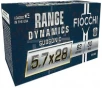 Fiocchi 57SUB62 Range Dynamics 5 7x28mm 62 GRFull Metal Jacket  FMJ  - 50rd Box