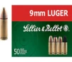 Sellier   Bellot SB9C Handgun 9mm Luger 115 gr Jacketed Hollow Point  JHP  - 50rd Box