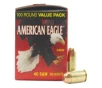 Federal AE40R100 American Eagle 40 S W 180 gr Full Metal Jacket  FMJ  - 100rd Box