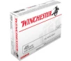 Winchester Ammo Q4170 Best Value 45 ACP 230 GR Full Metal Jacket - 50rd Box