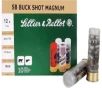 Sellier   Bellot SB12BSA Shotgun 12GA 3  Lead 15 Pellets 00 Buck - 10sh Box
