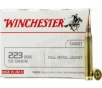 Winchester Ammo USA223R1 Best Value  223 5 56 NATO 55 GR Full Metal Jacket - 20rd Box