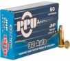 PPU PPD32A Defense 32 ACP 71 gr Jacketed Hollow Point  JHP  - 50rd Box