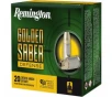 Remington Ammunition R21369 Golden Saber Defense 10mm Auto 180 GRBrass Jacket Hollow Point 20 Per Box