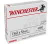 Winchester Ammo WM80 USA 7 62x51mm NATO 149 GRFull metal Jacket Lead Core  FMJLC  - 20rd Box
