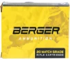 Berger Bullets Tactical 6 5 Creedmoor 130 gr Hybrid Open Tip Match Tactical - 20rd Box