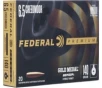Federal GM65CRDBH2 Premium Gold Medal 6 5 Creedmoor 140 gr Berger Hybrid Target - 20rd Box