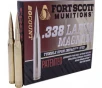 Fort Scott Munitions 338250SBV1 Tumble Upon Impact  TUI  Rifle 338 Lapua Mag 250 GRSolid Copper Spun 20 Per Box