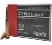 Aguila 8090AG  308 Winchester Interlck 150 GR - 20rd Box